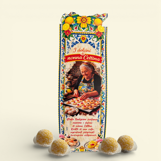 Nonna Cettina Dessert al Cocco e Limone  – Confezione Regalo 350 g